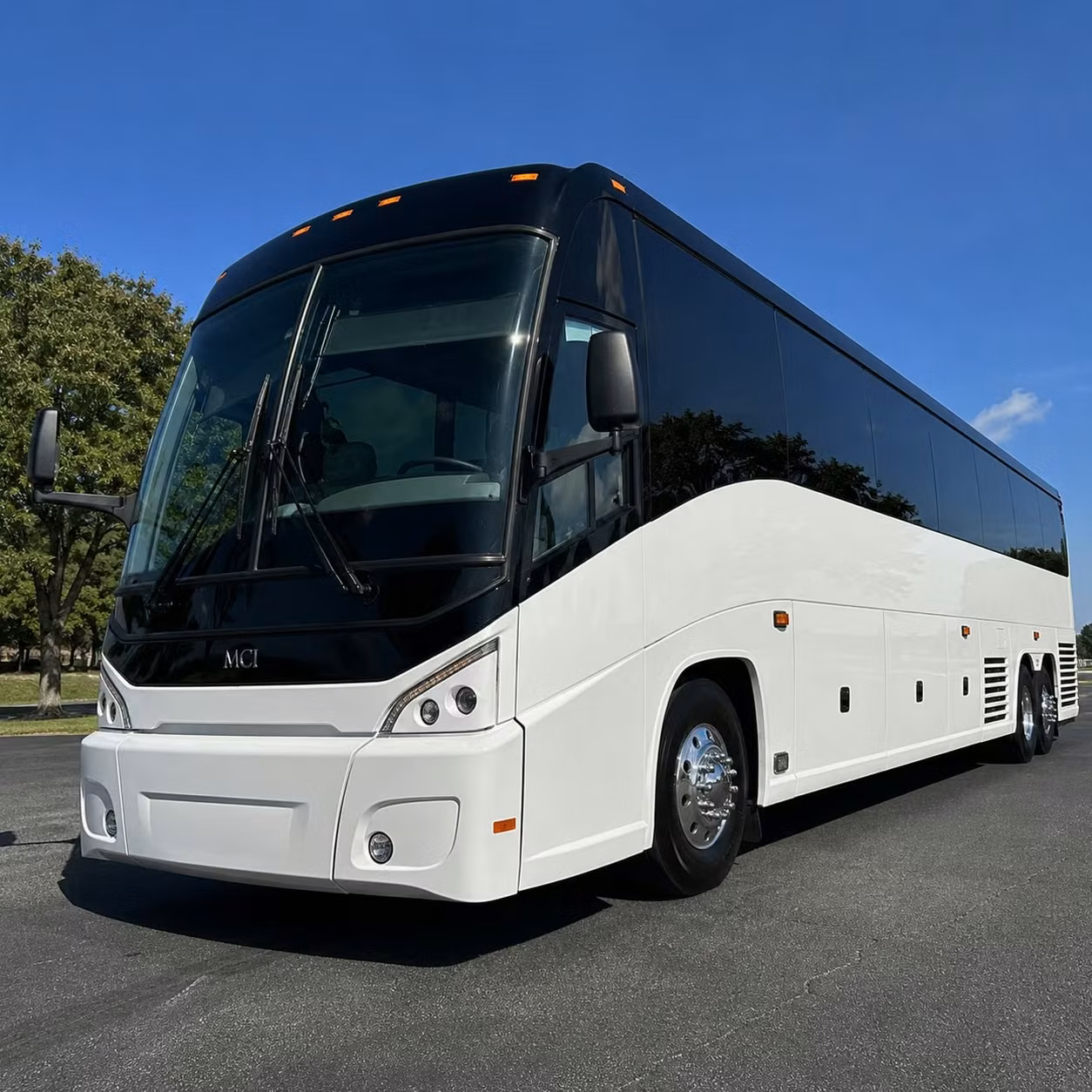 charter buses for dod approved transportation contracts and base access in st charles