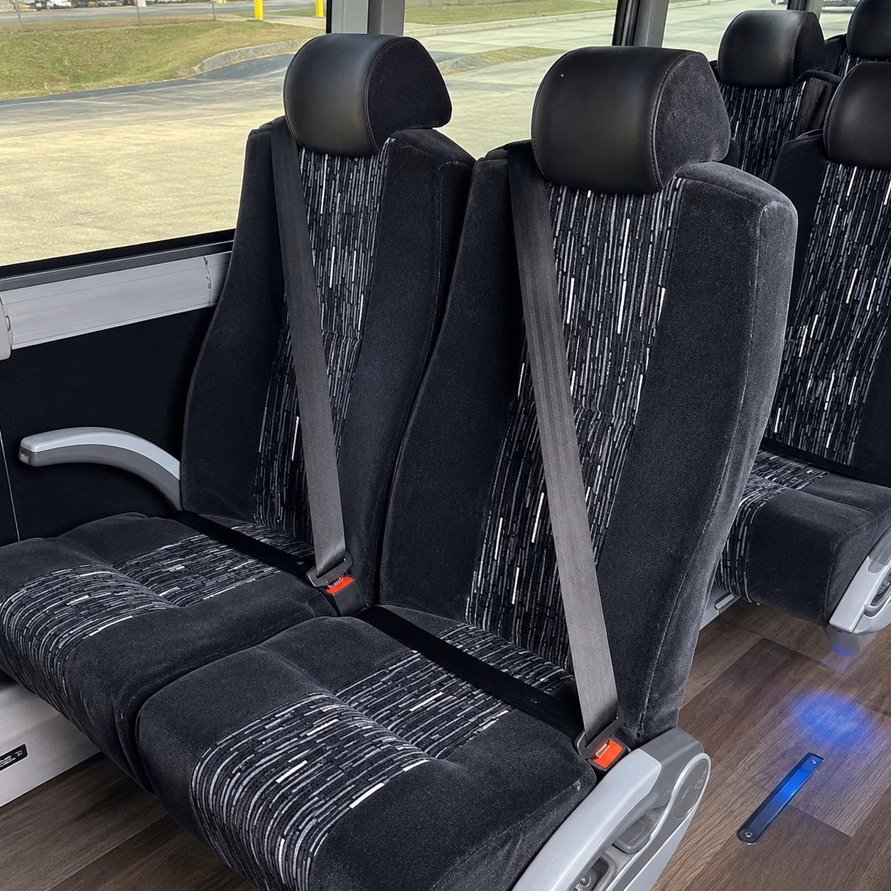 st charles charter bus interior
